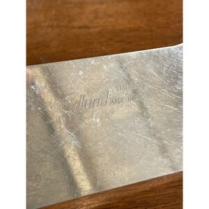 Edlund Stainless Steel Bench Scraper Dough Cutter Made in USA Vintage 6 Inch